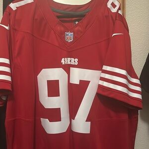 Red Nick Bosa Jersey 49ers #97